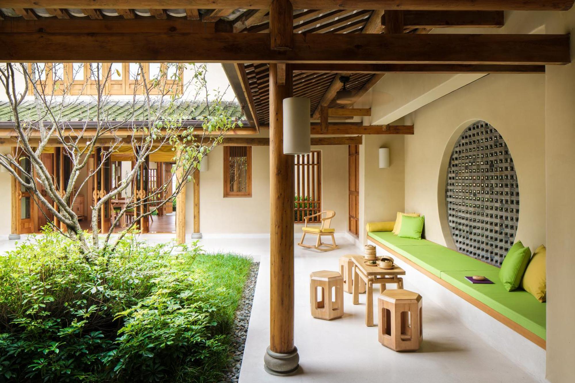 Six Senses Qing Cheng Mountain Hotel Chengdu Exterior foto