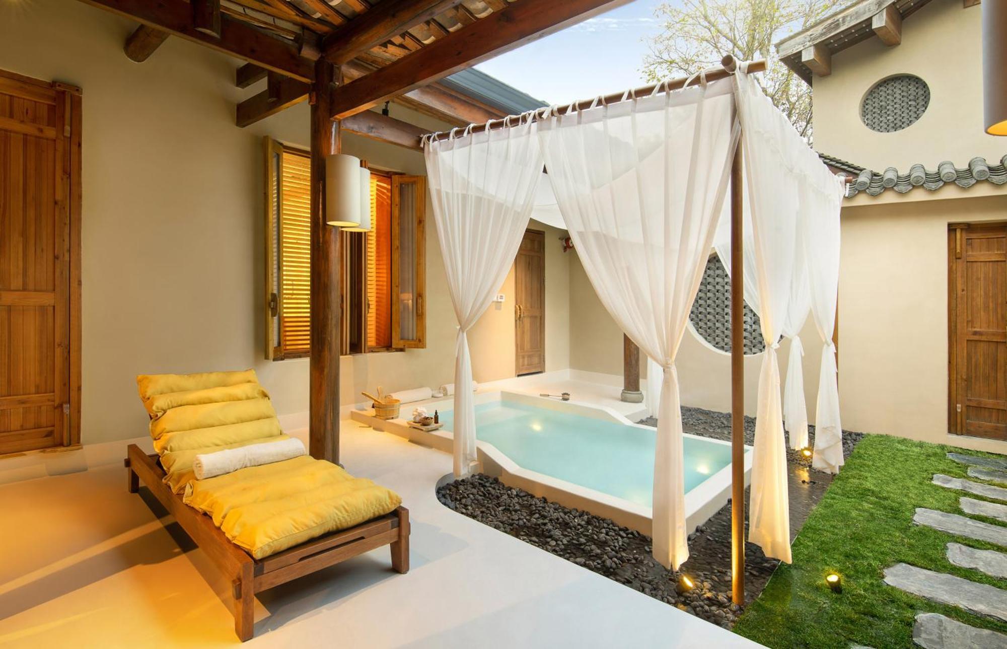Six Senses Qing Cheng Mountain Hotel Chengdu Exterior foto