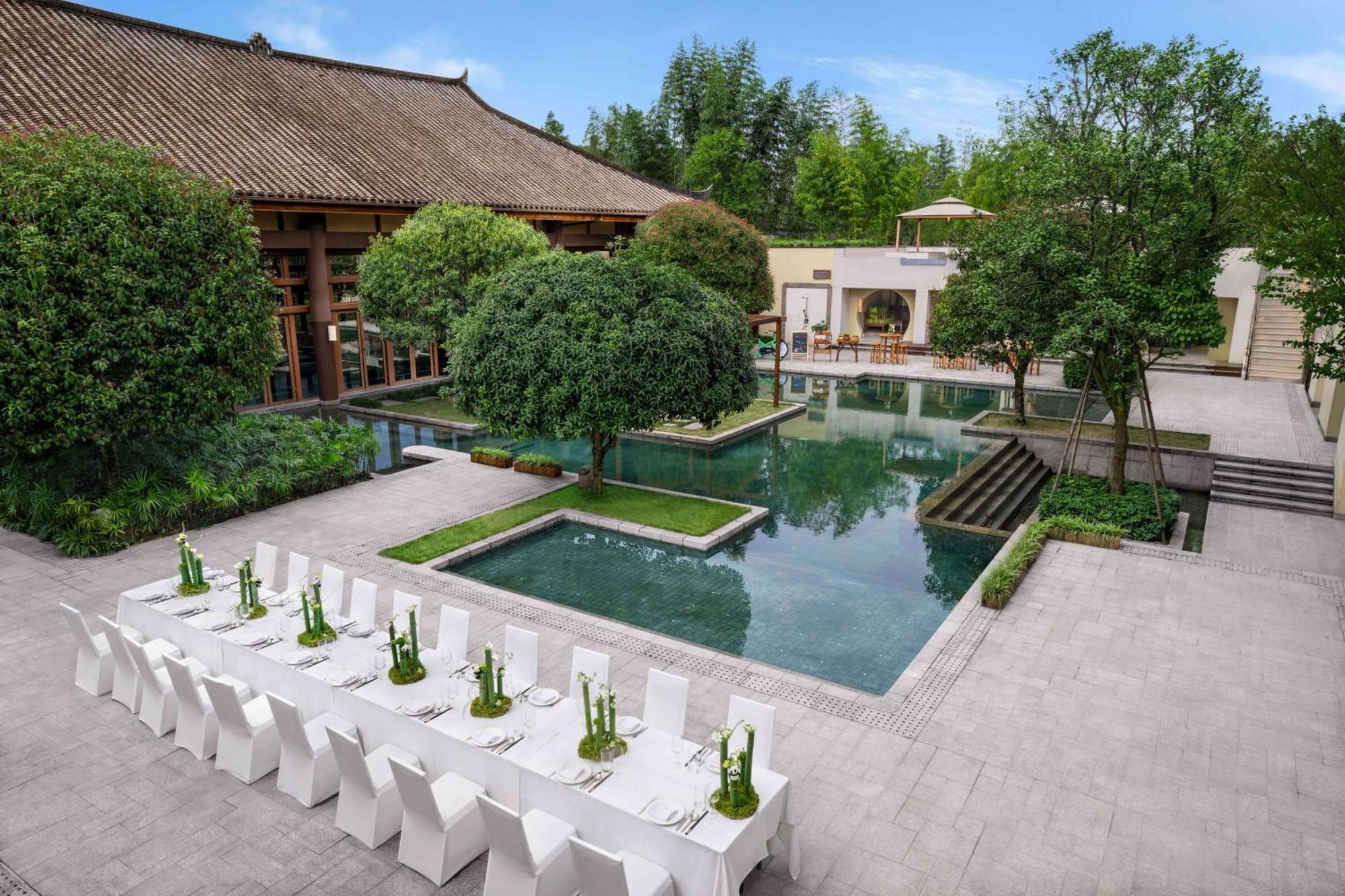 Six Senses Qing Cheng Mountain Hotel Chengdu Exterior foto